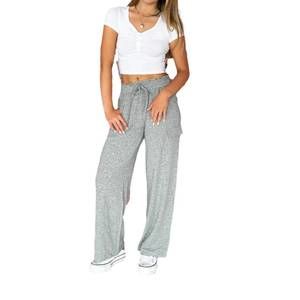 NEW SKY TO MOON cargo pocket sweatpants in heather grey